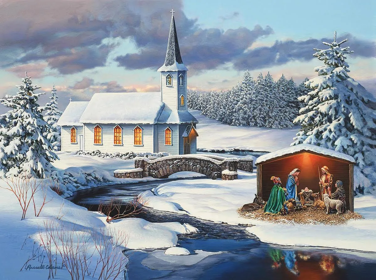 Puzzle Church Nativity