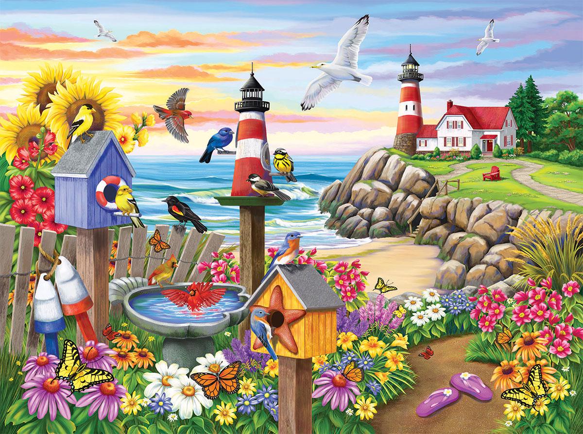 Puzzle Garden by the Sea 1000