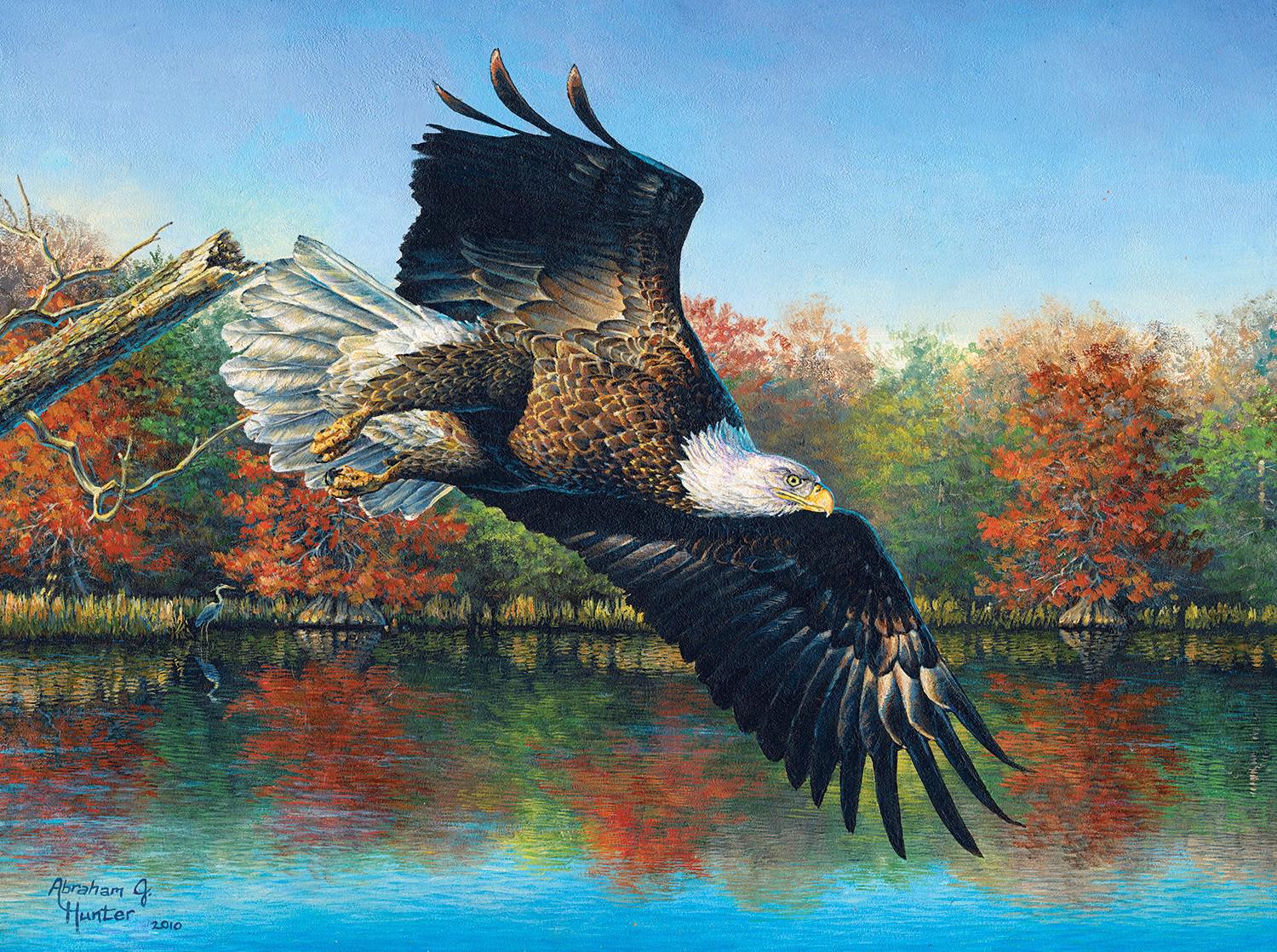 Puzzle Wetlands Eagle