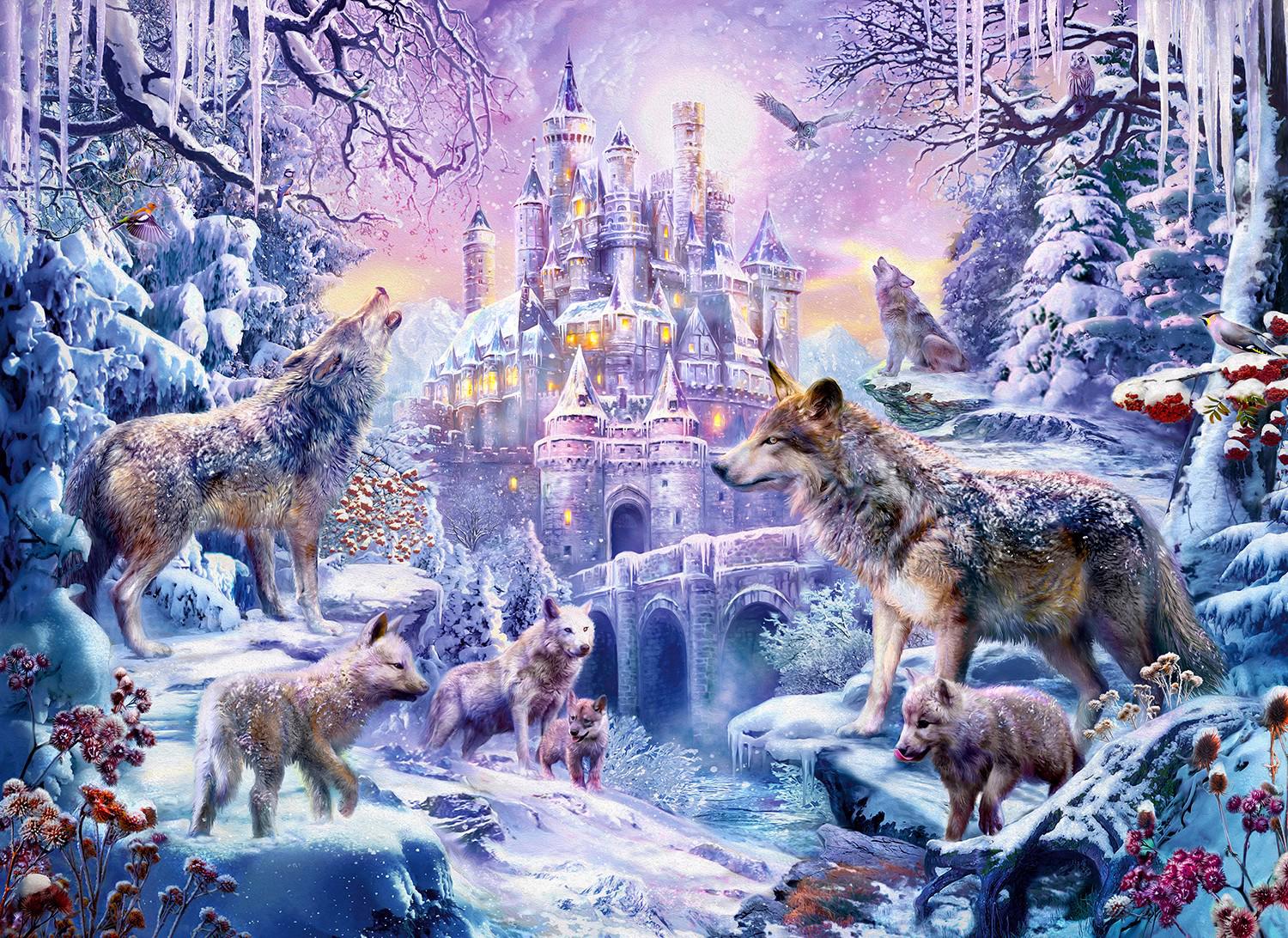 Puzzle Jan Patrik Krasny: Vlky na zámku