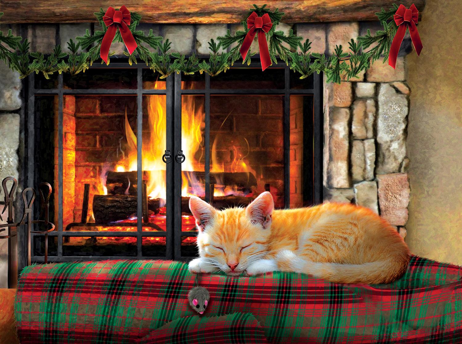 Puzzle Fireside Snooze