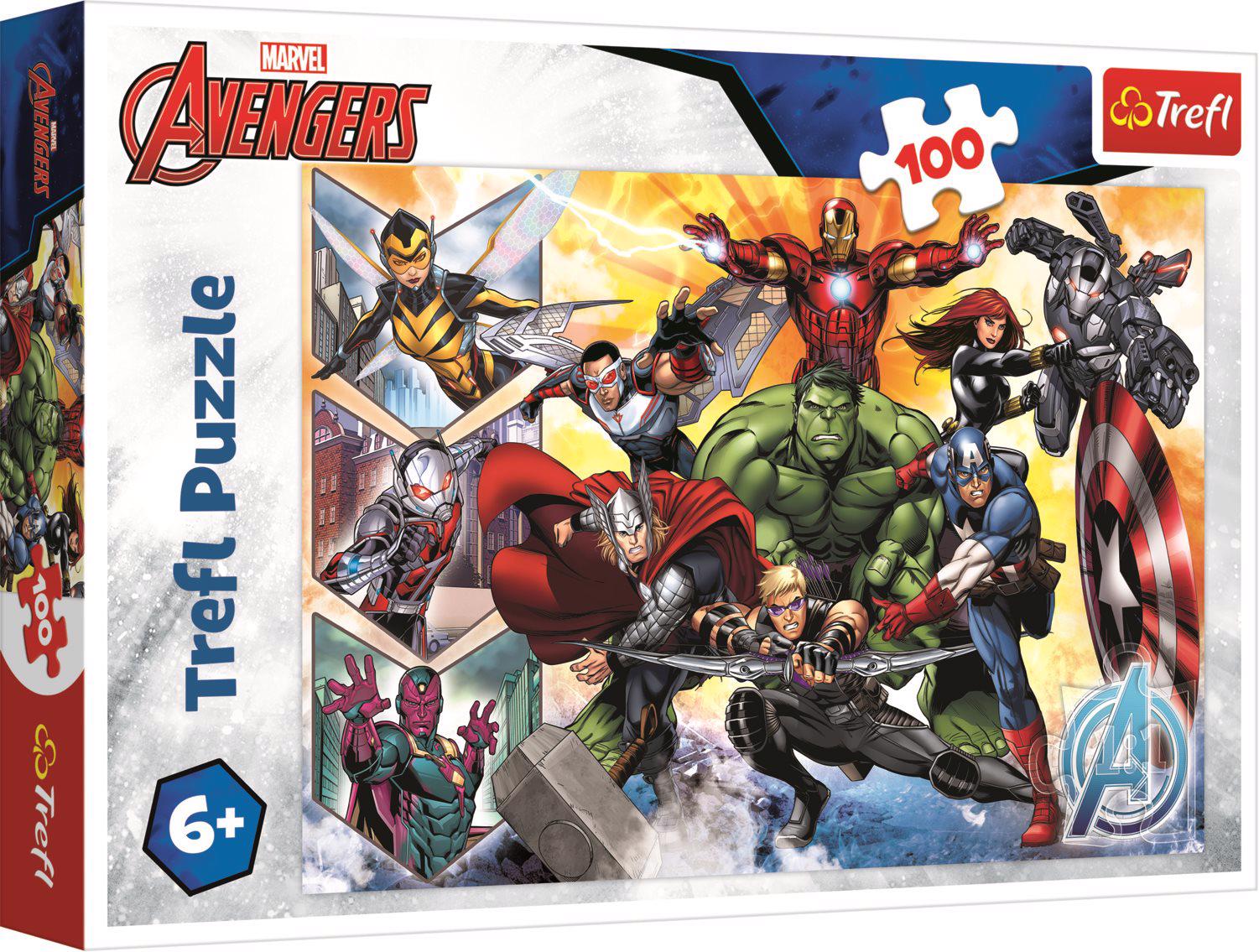 Puzzle Avengers 100 stykker
