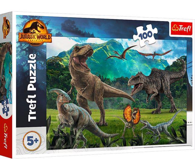 Puzzle dinosaurios del parque jurásico