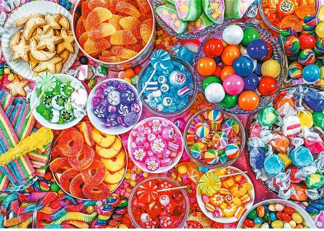 Puzzle Köstliche Süßigkeiten