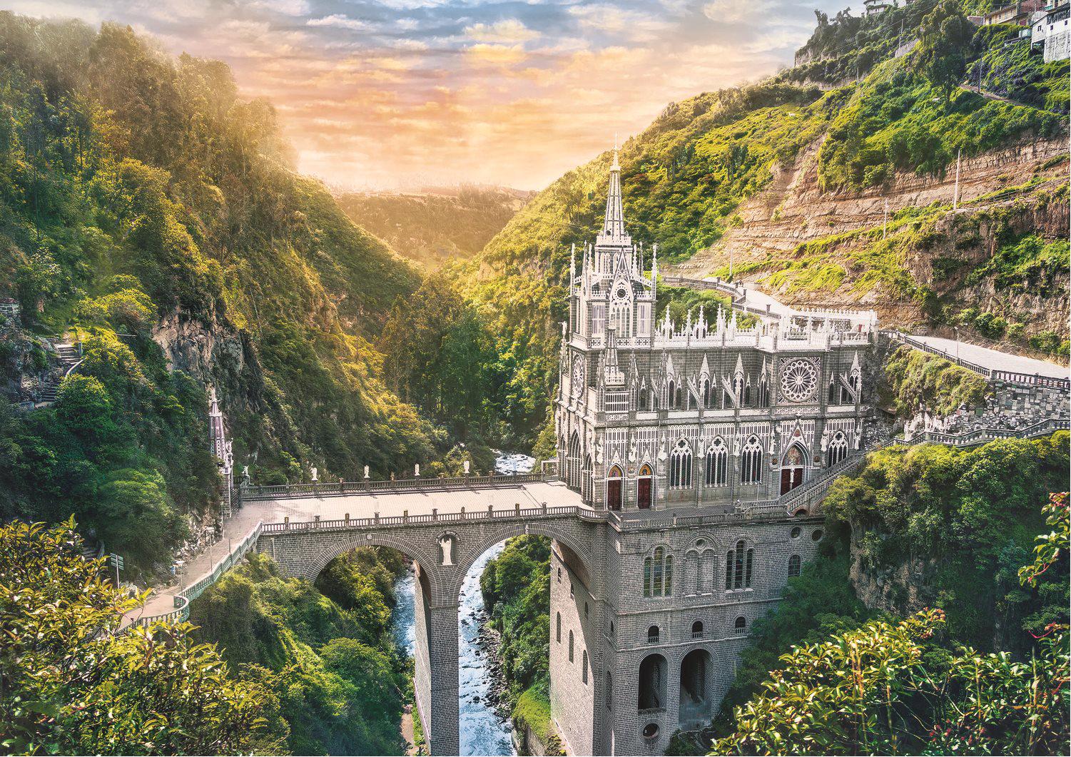 Puzzle Las Lajas Sanctuary, Kolumbia