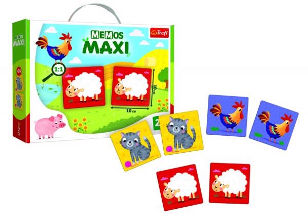 Puzzle Pexeso Maxi : Zwierzęta hodowlane