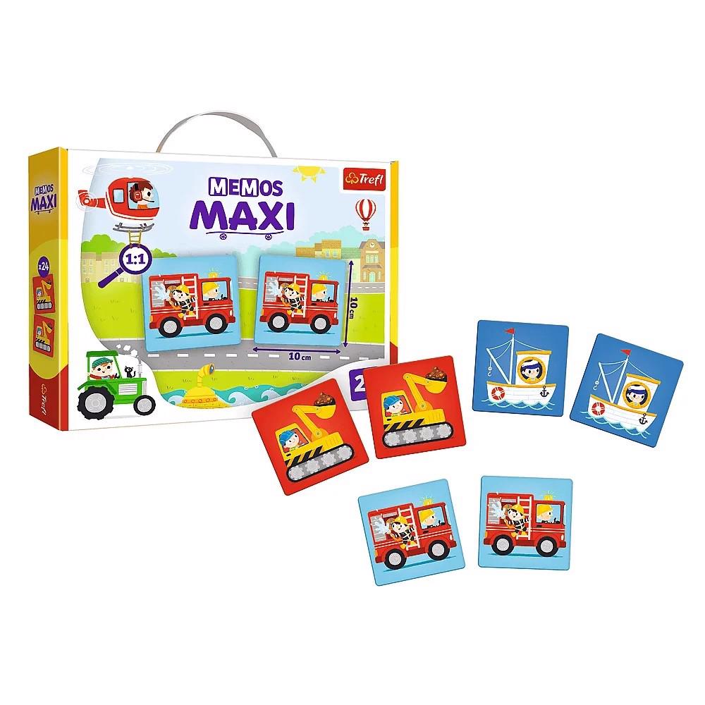 Puzzle Pexeso Maxi : Køretøjer
