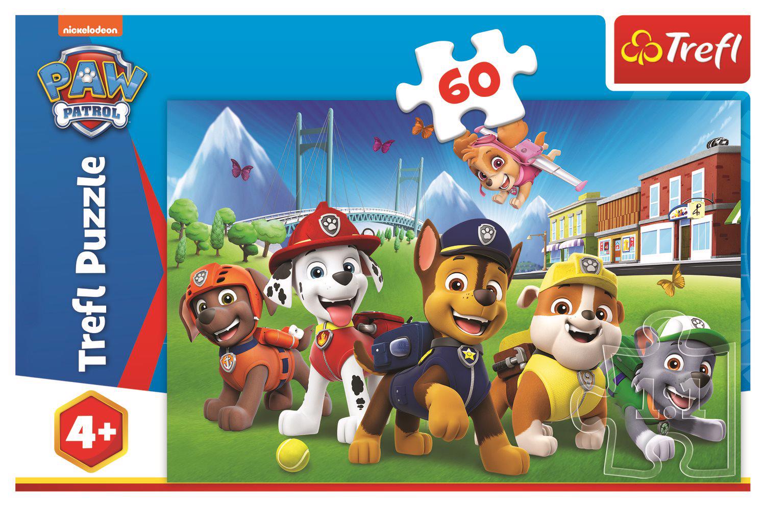 Puzzle Paw Patrol on the Grass