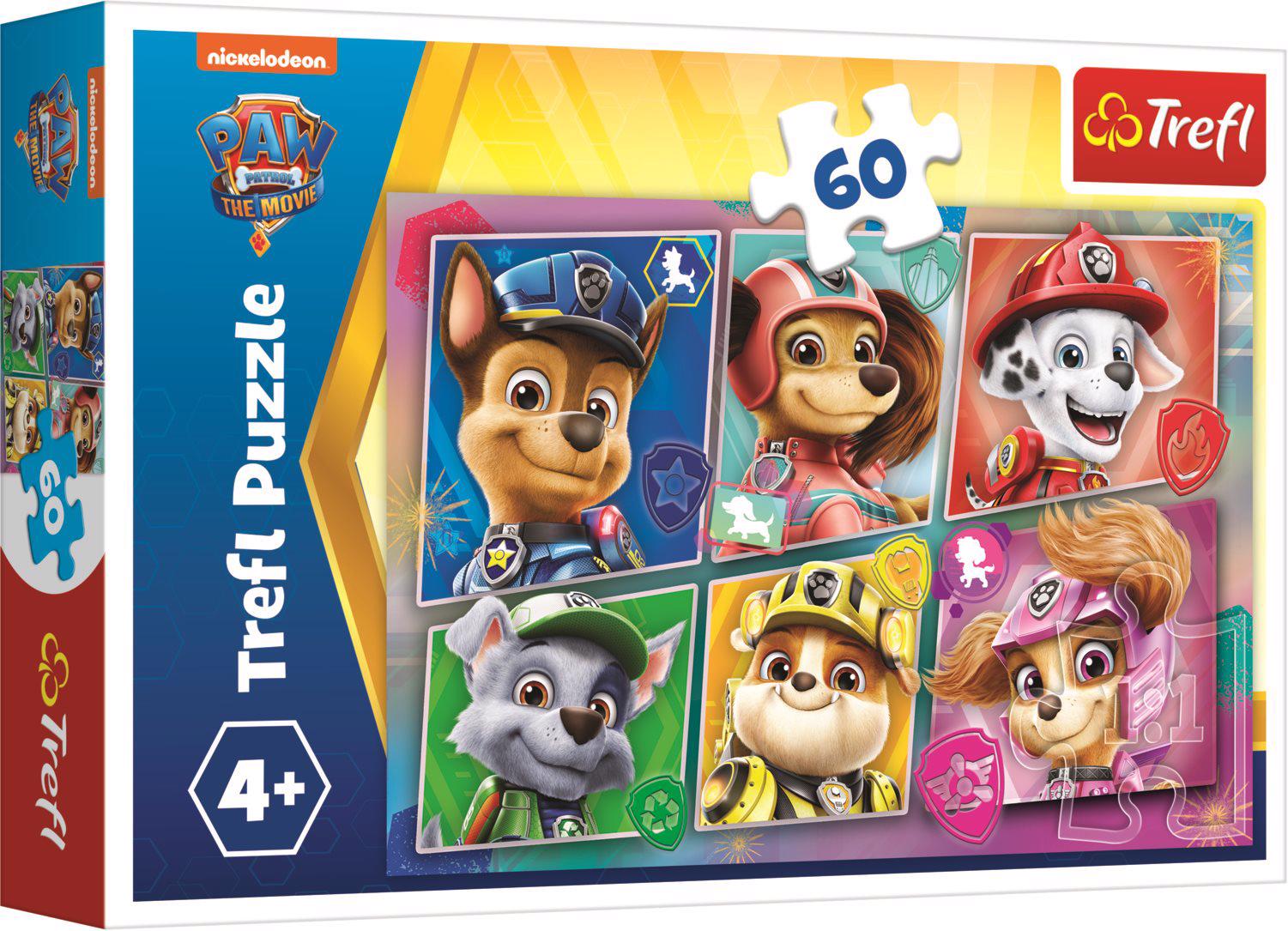 Puzzle Paw Patrol The Movie: Fiends Ready for an Action 60