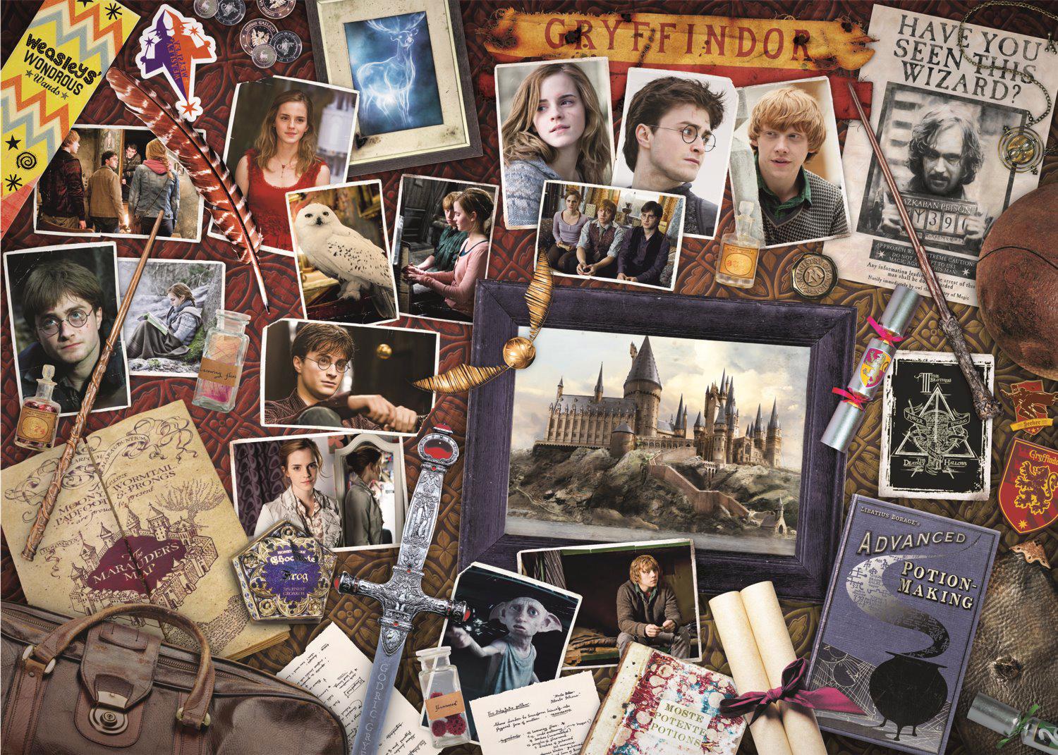 Puzzle Harry Potter: Suveníry z Rokfortu