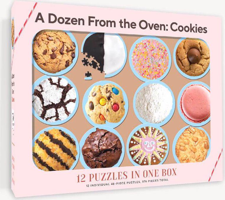 Puzzle Een dozijn uit de oven: koekjes