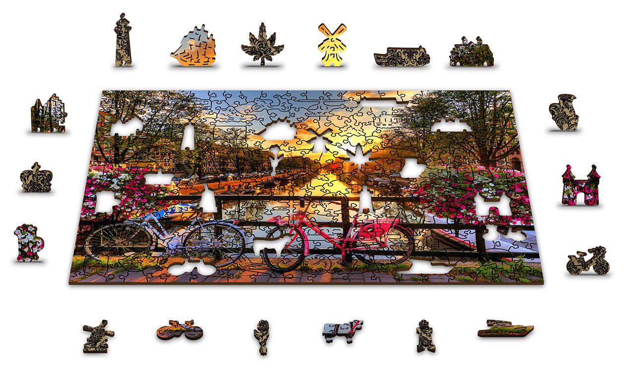 Puzzle Fietsen van Amsterdam 150