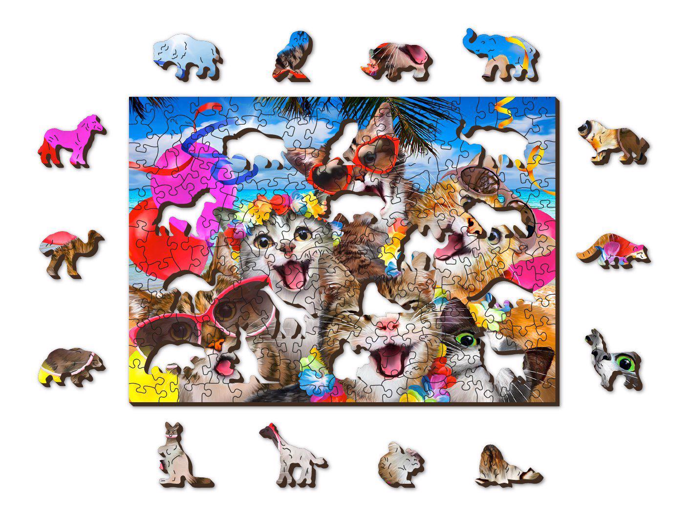 Puzzle Festa del gatto 200
