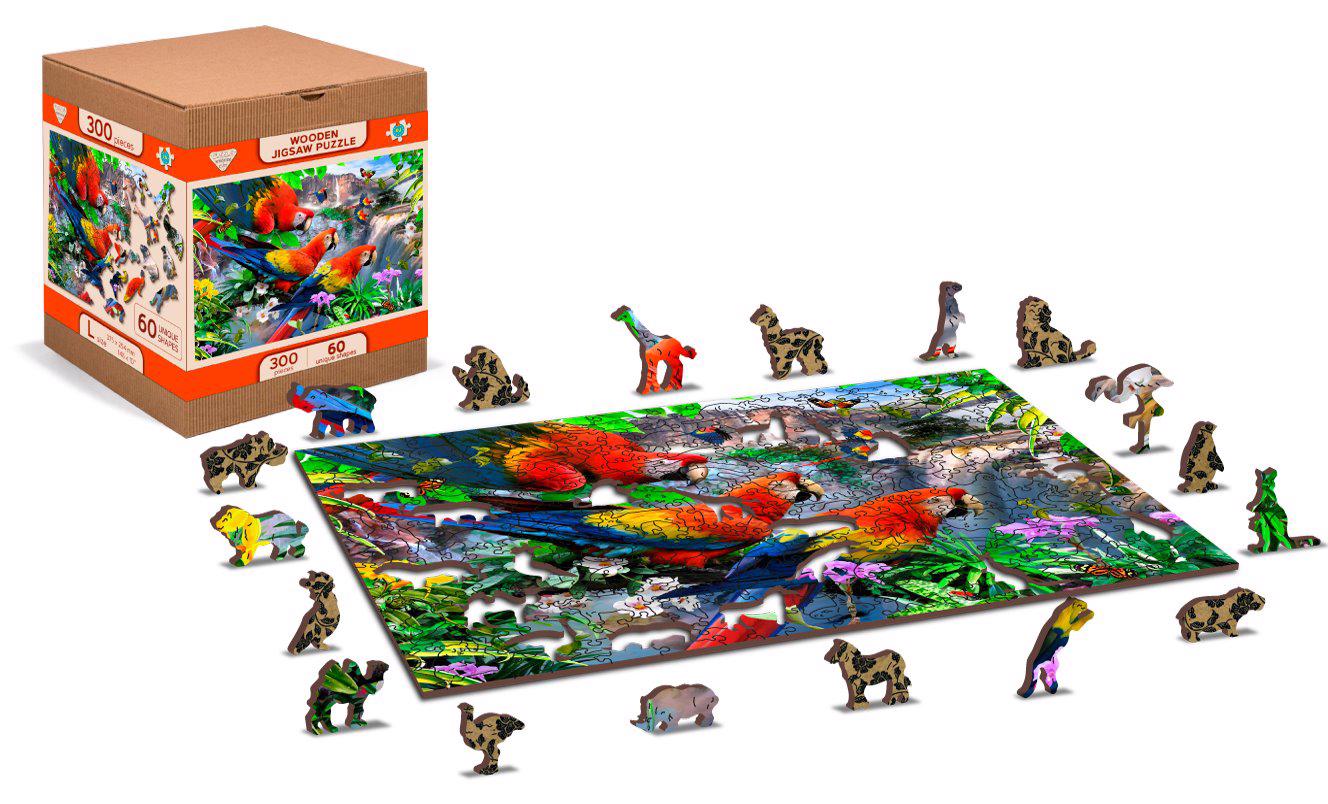 Puzzle L'isola dei pappagalli 300