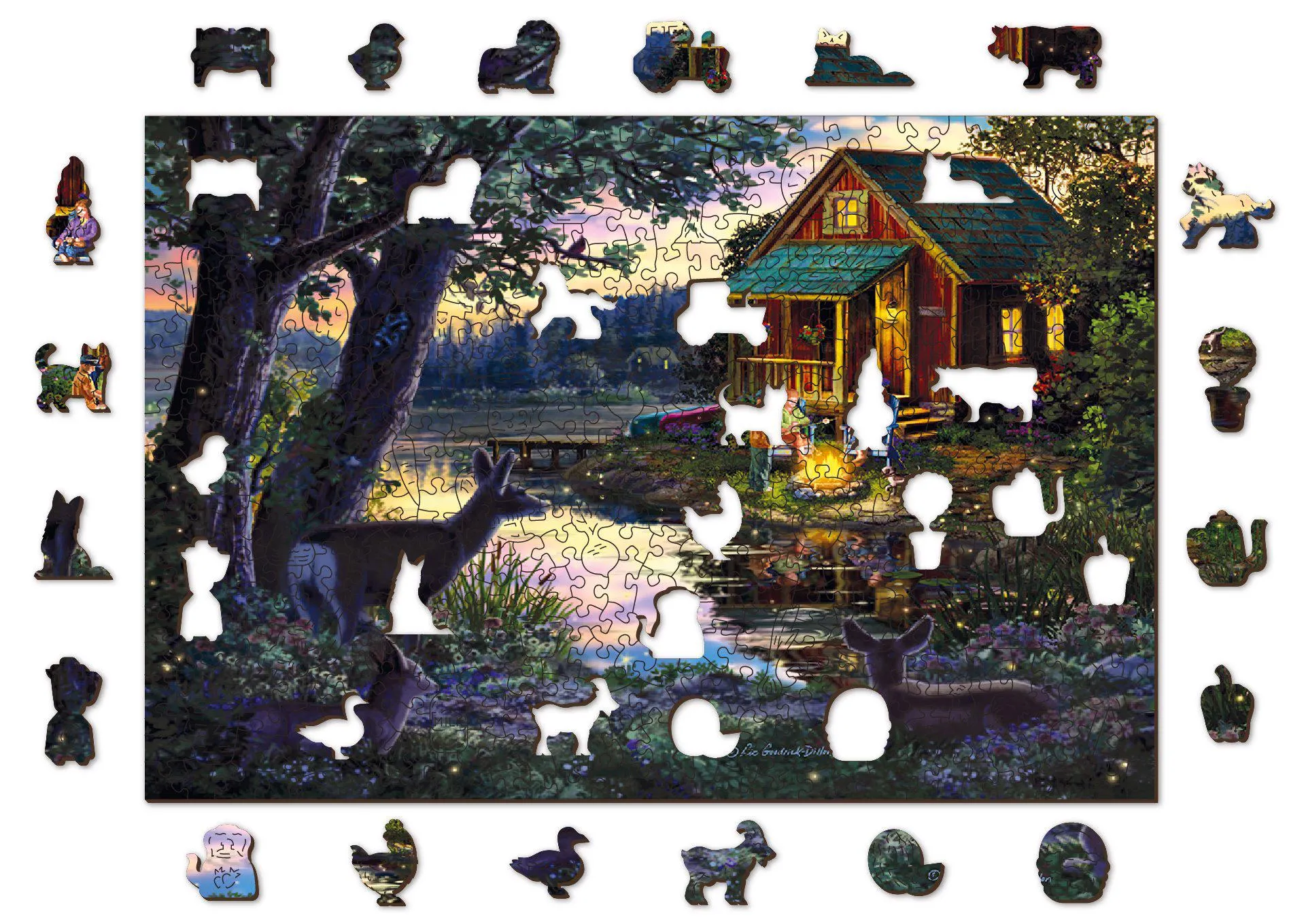 Puzzle Tarde en la casa del lago 505