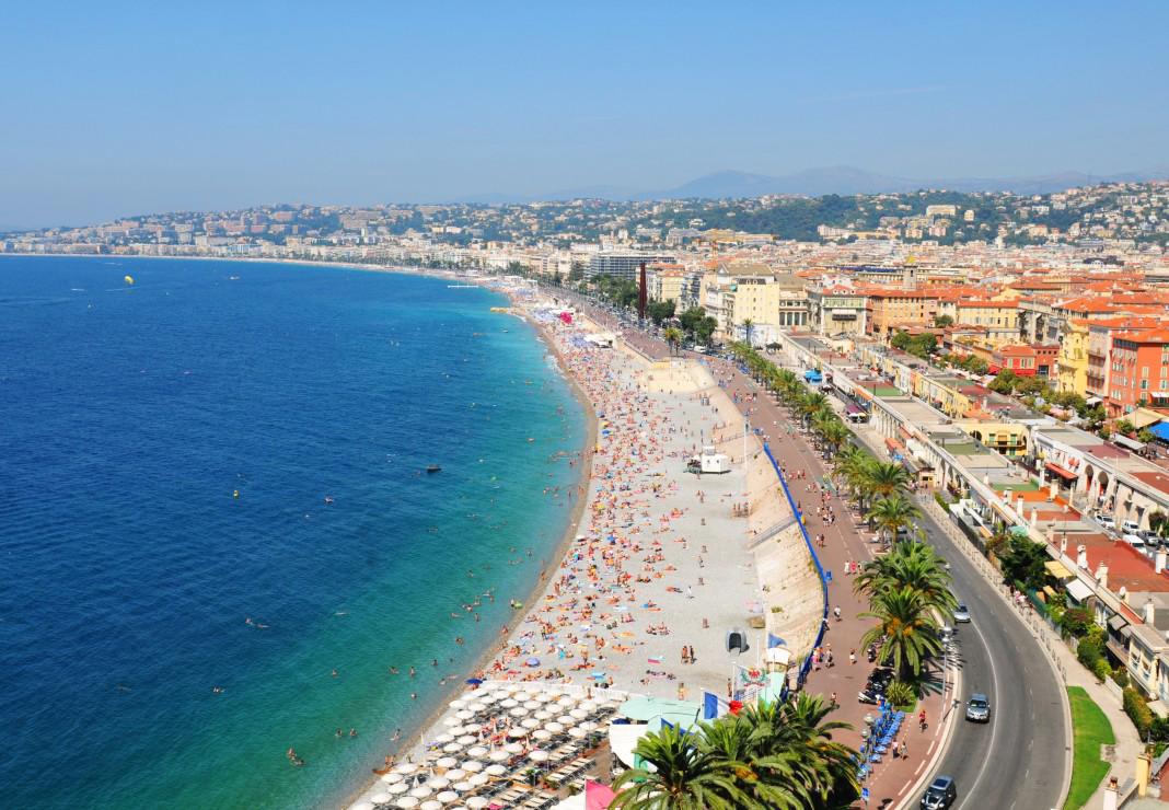 Puzzle Nizza tengerpart, Franciaország