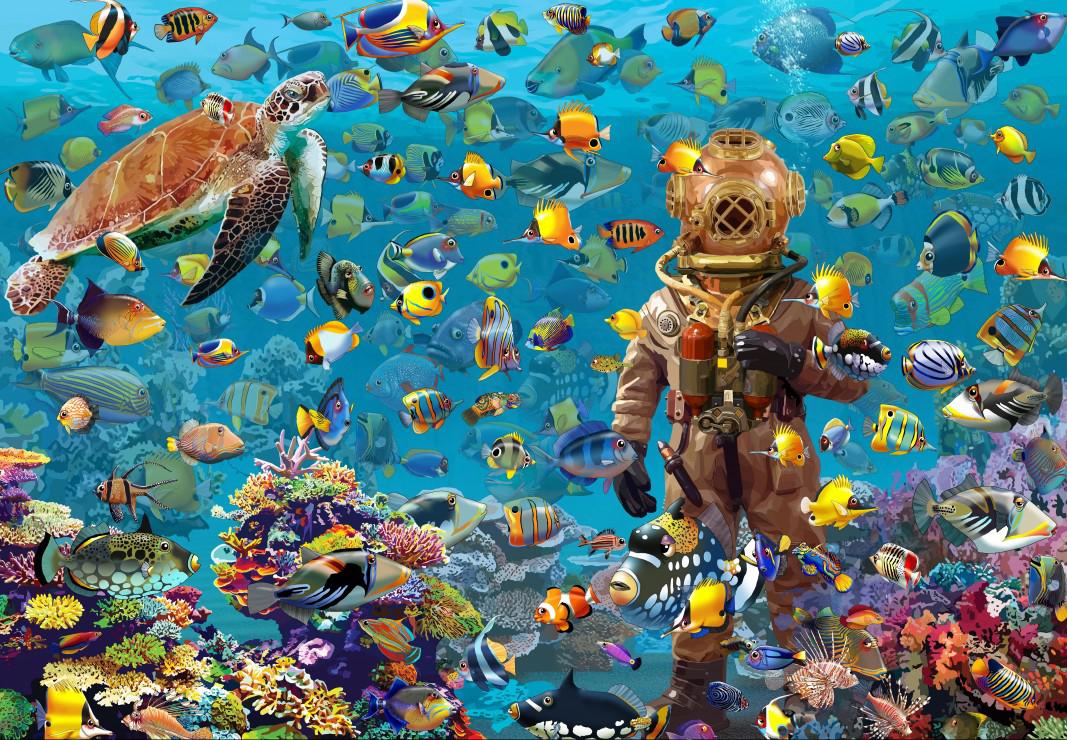 Puzzle Under the Sea 1000