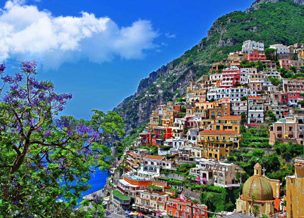 Puzzle Pobrežie Amalfi, Taliansko