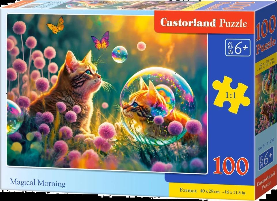 Puzzle Mačiatko v bubline