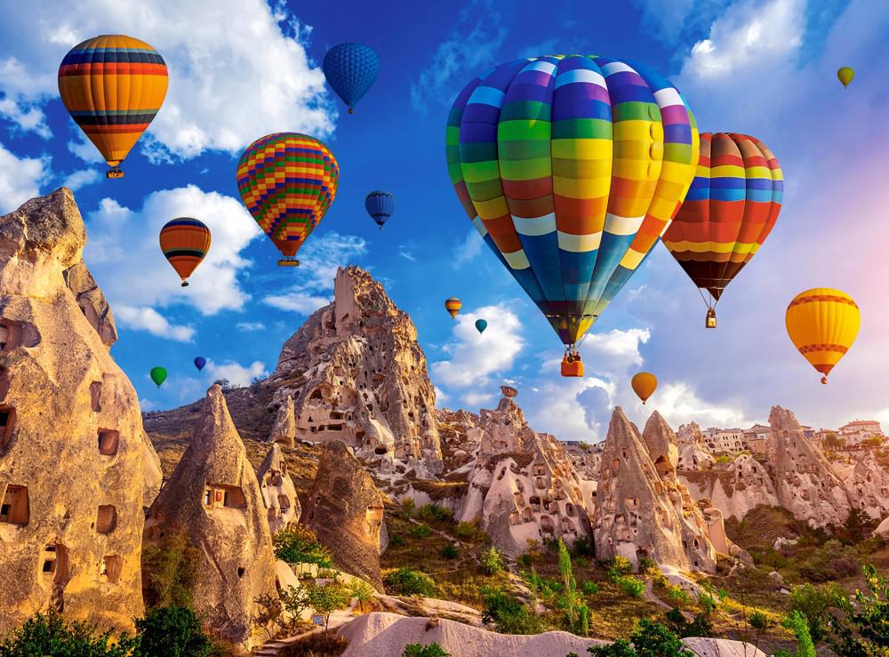 Puzzle Šareni baloni, Kapadokija