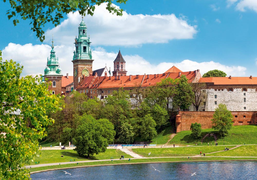Puzzle Castello reale di Wawel, Cracovia, Polonia