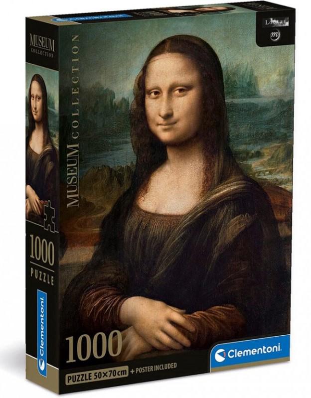 Puzzle Kolekcia Múzeum: Leonardo da Vinci - Mona Líza