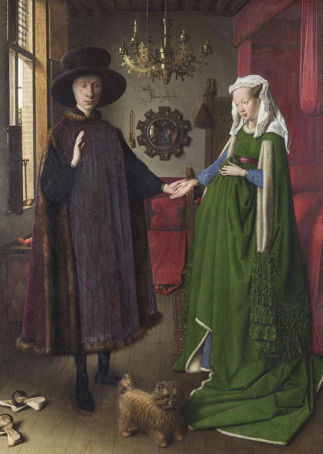 Puzzle Van Eyck: The Arnolfini Portrait 1000