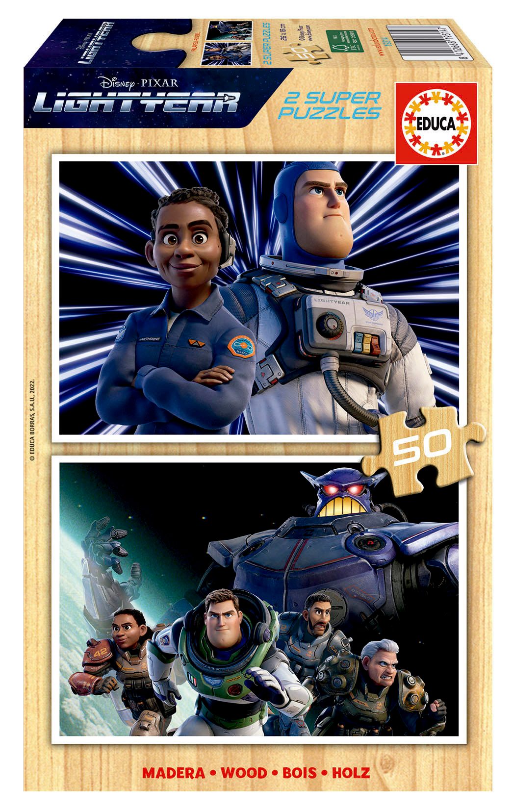 Puzzle Buzz Lightyear - Toy Story 2x50 
