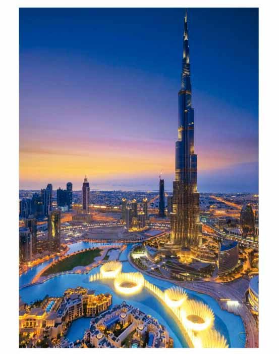 Puzzle Burj Khalifa, United Arab Emirates