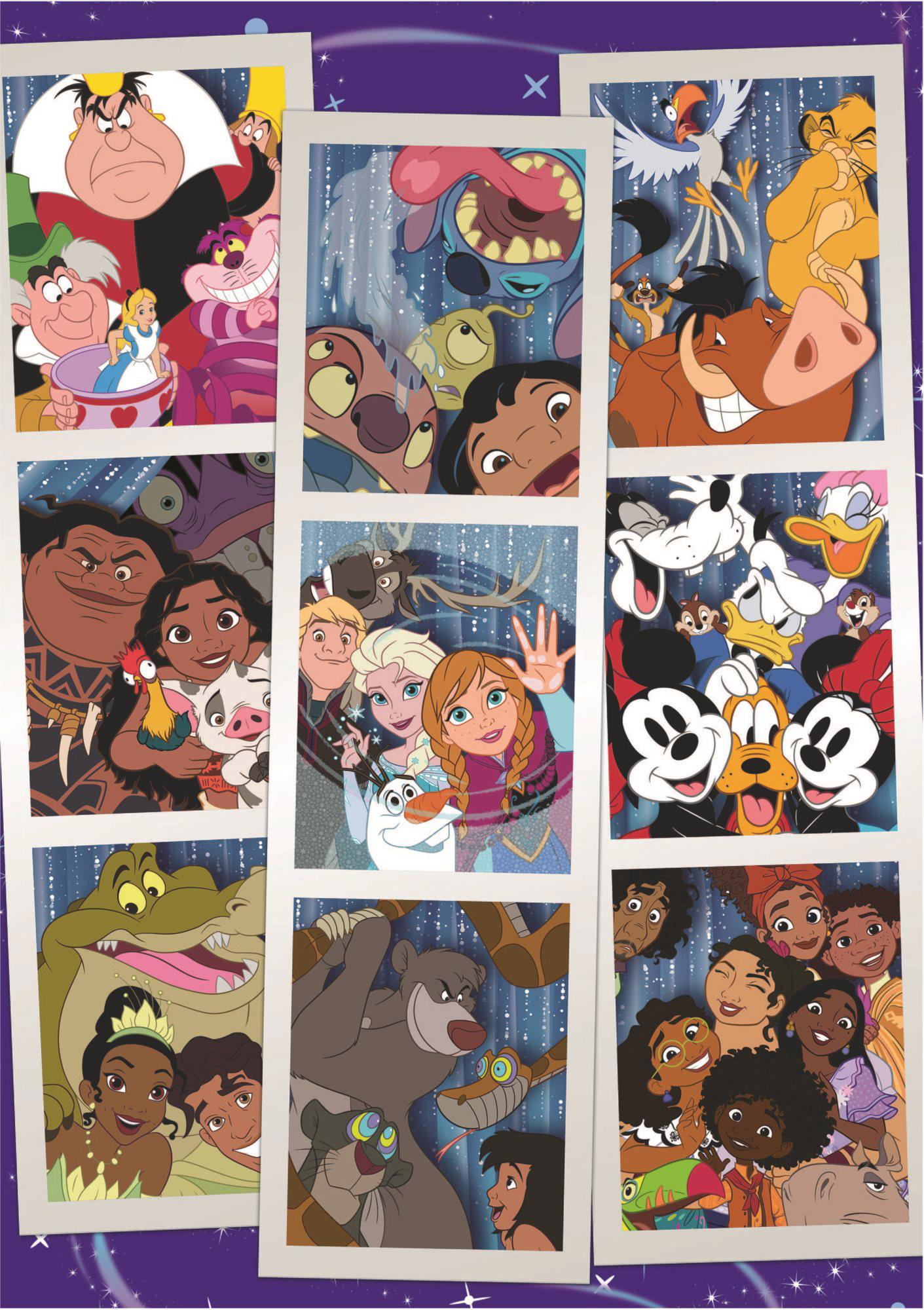 Puzzle Disney 100 kolaž