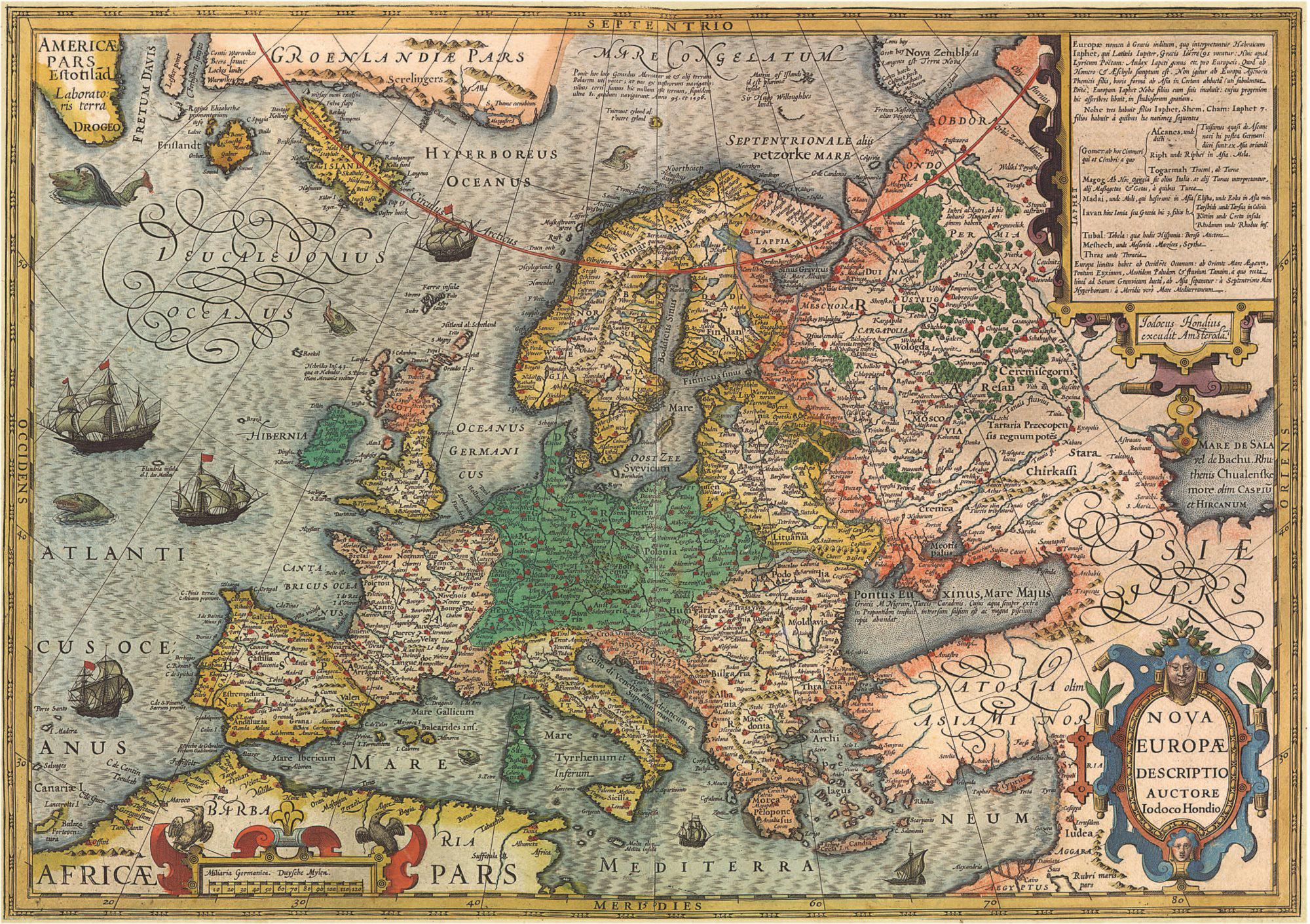 Puzzle Map of Europe 1000