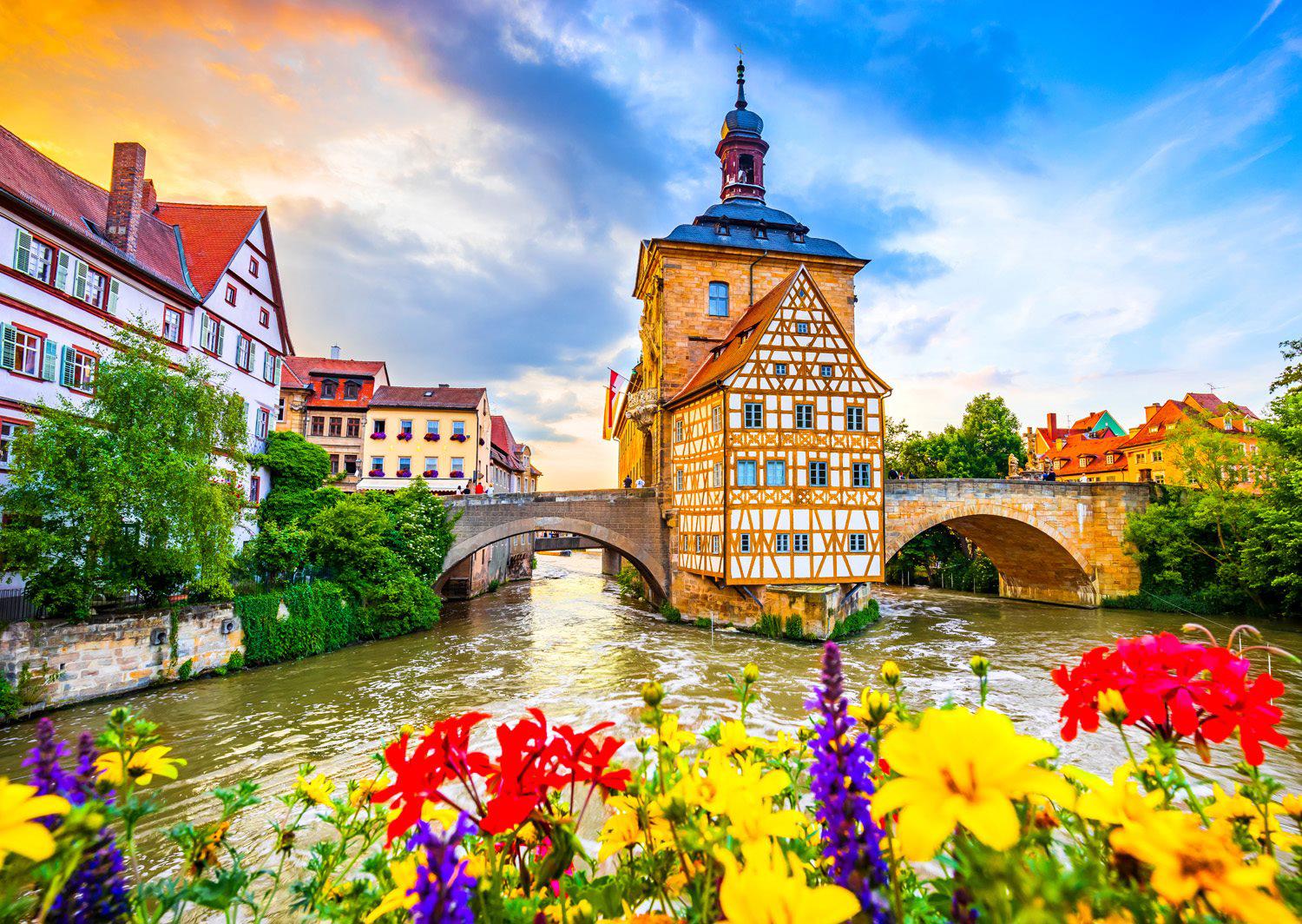Puzzle Staré mesto Bamberg, Nemecko