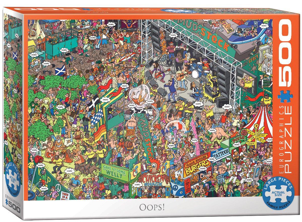 Puzzle Oops! by Martin Berry 500XXL