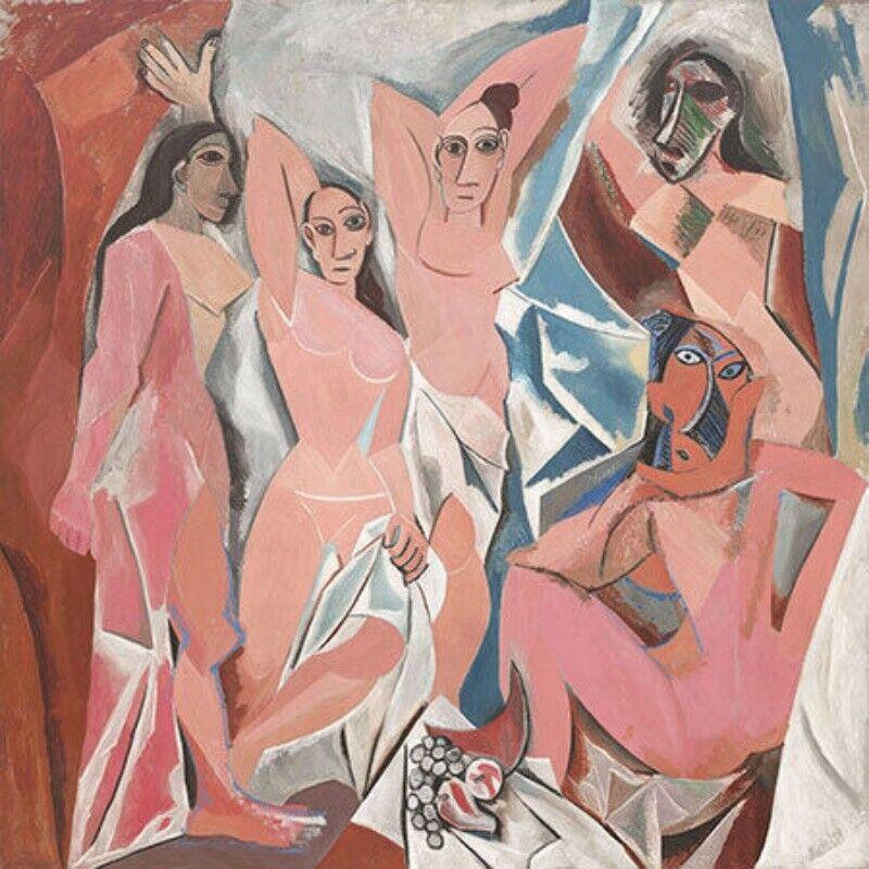 Puzzle Pablo Picasso - De unge damer fra Avignon