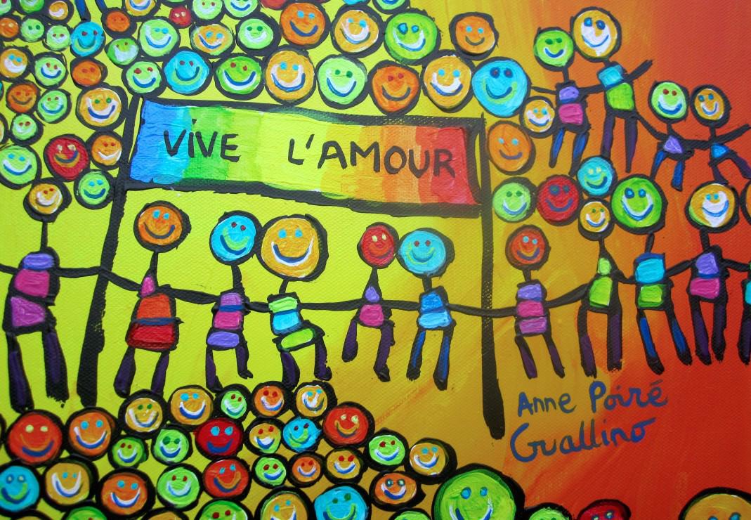 Puzzle Anne Poiré og Patrick Guallio: Vive l'Amour