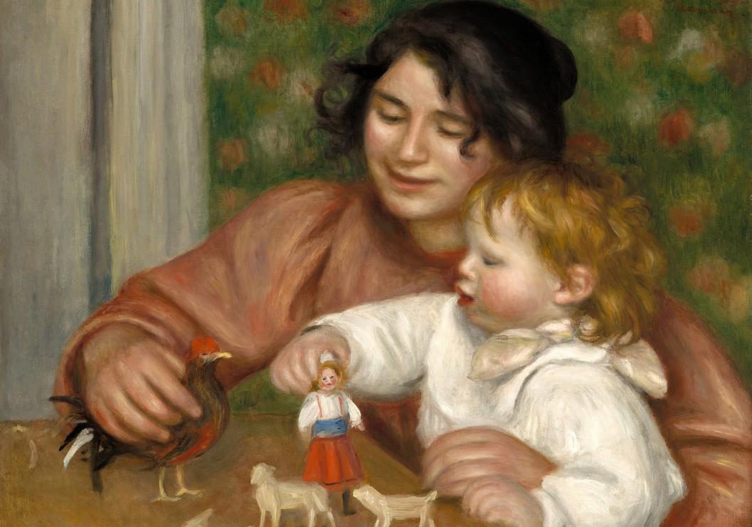 Puzzle Auguste Renoir: Gabrielle and the Artist's Son, Jean 1000