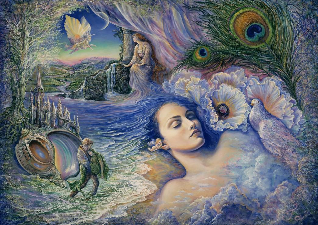 Puzzle Josephine Wall - Whispered Dreams 1000