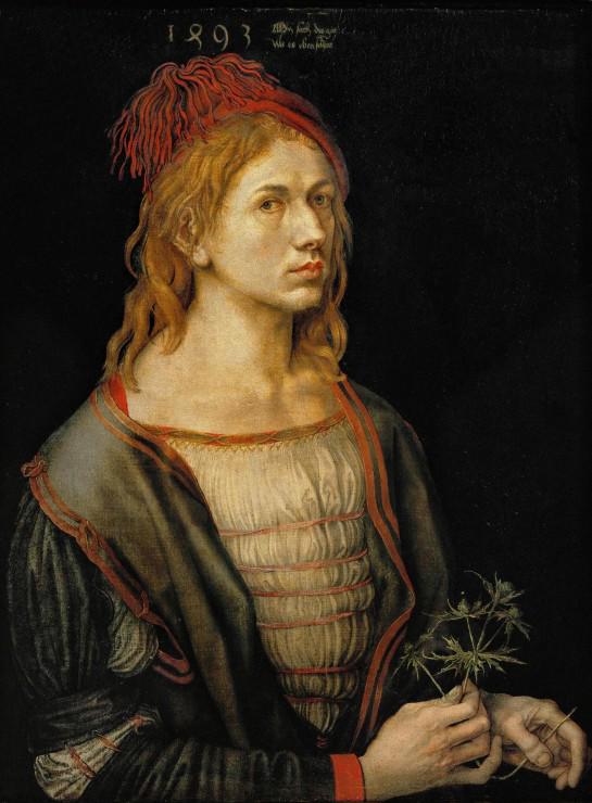 Puzzle Albrecht Dürer - Autoportrét, 1493
