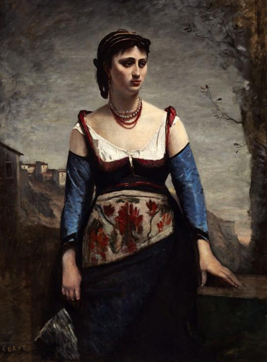 Puzzle Baptiste-Camille Corot : Agostine, 1866