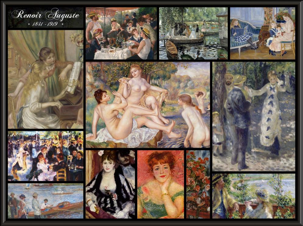 Auguste Renoir : Collage 2000