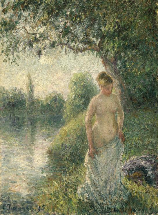 Puzzle Pissarro: Kąpiący się, 1895