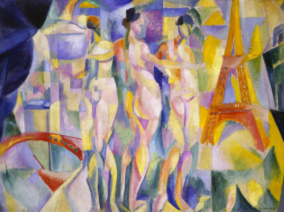 Puzzle Robert Delaunay: La ciudad de París, 1912