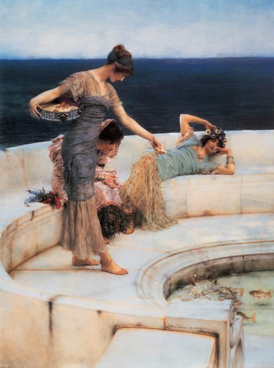 Puzzle Sir Lawrence Alma-Tadema: Favorite de argint, 1903