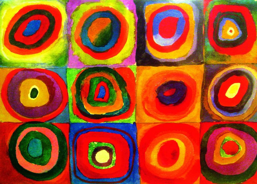 Puzzle Wassily Kandinsky: Farbstudie
