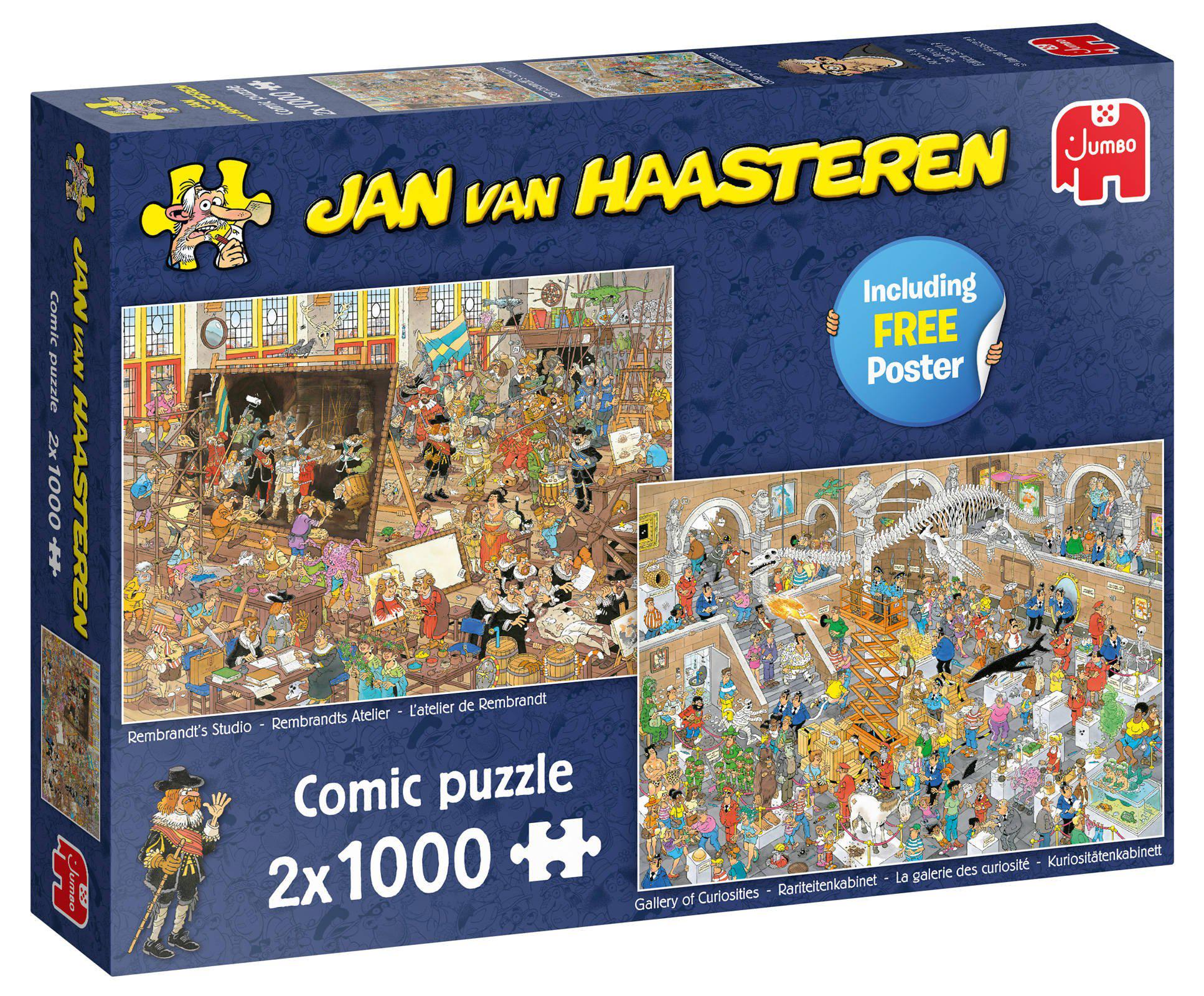 Puzzle Jan van Haasteren: Výlet do múzea