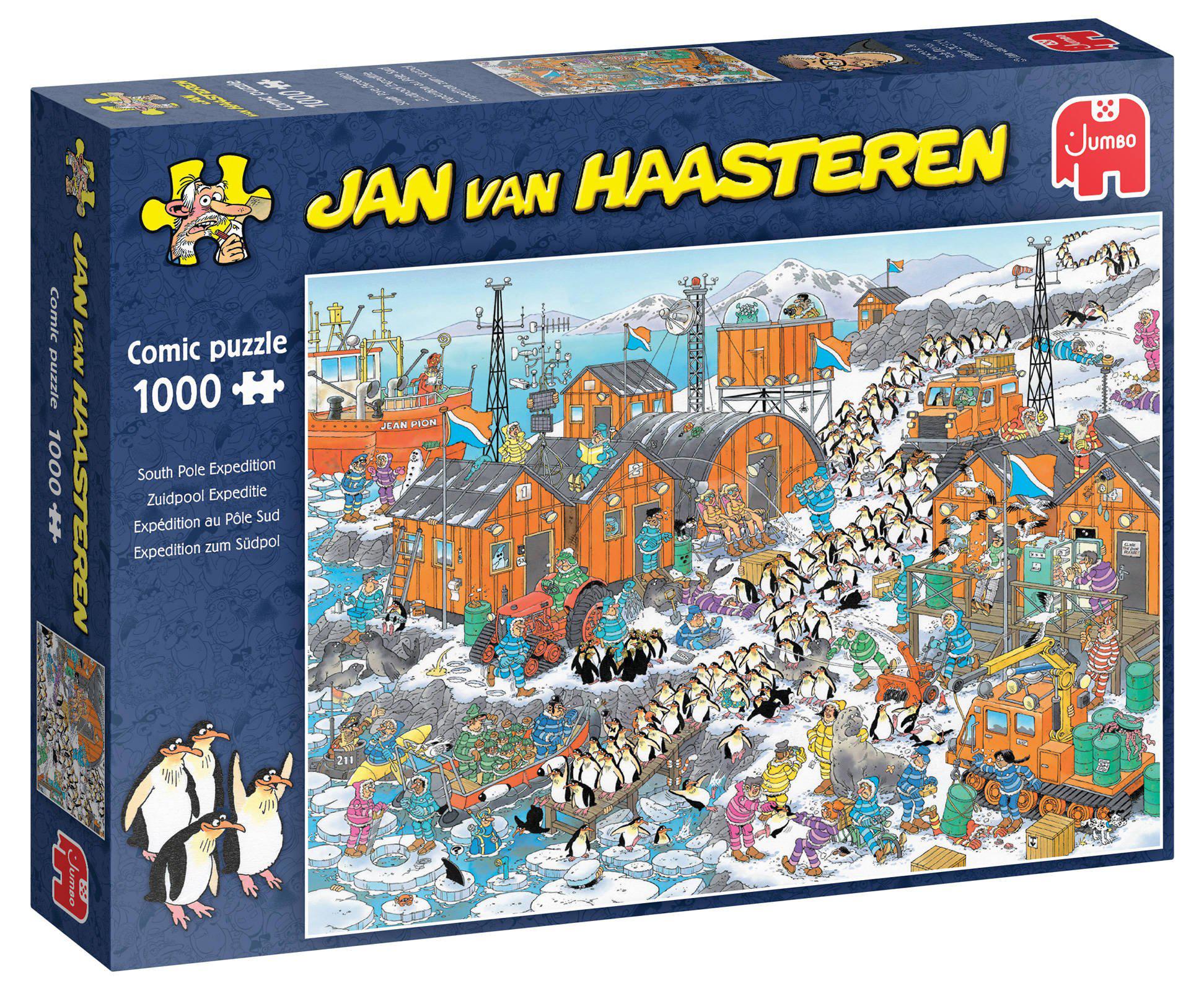 Puzzle Jan van Haasteren: Expedícia na južný pól