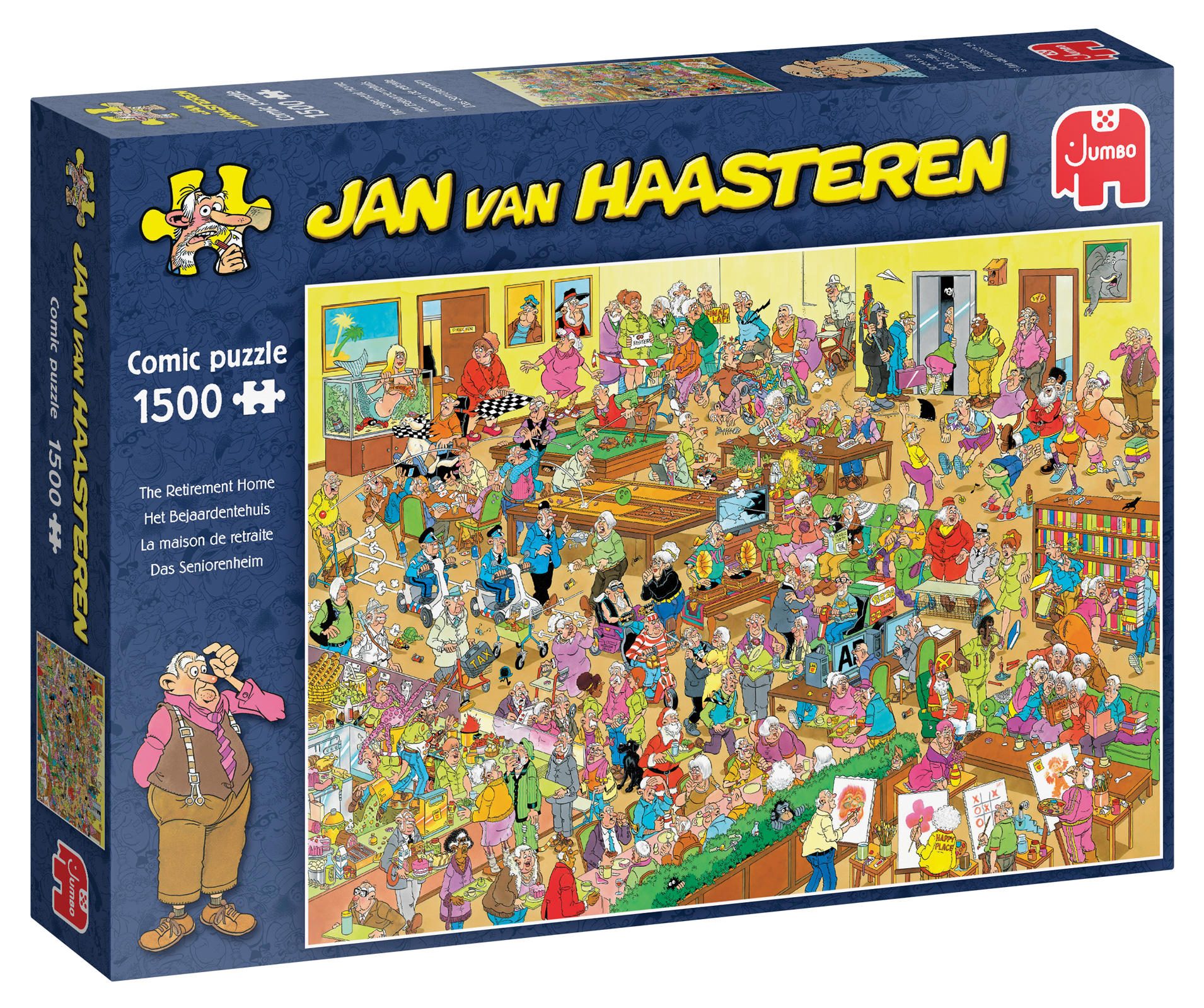 Puzzle Jan van Haasteren: Dom za umirovljenike