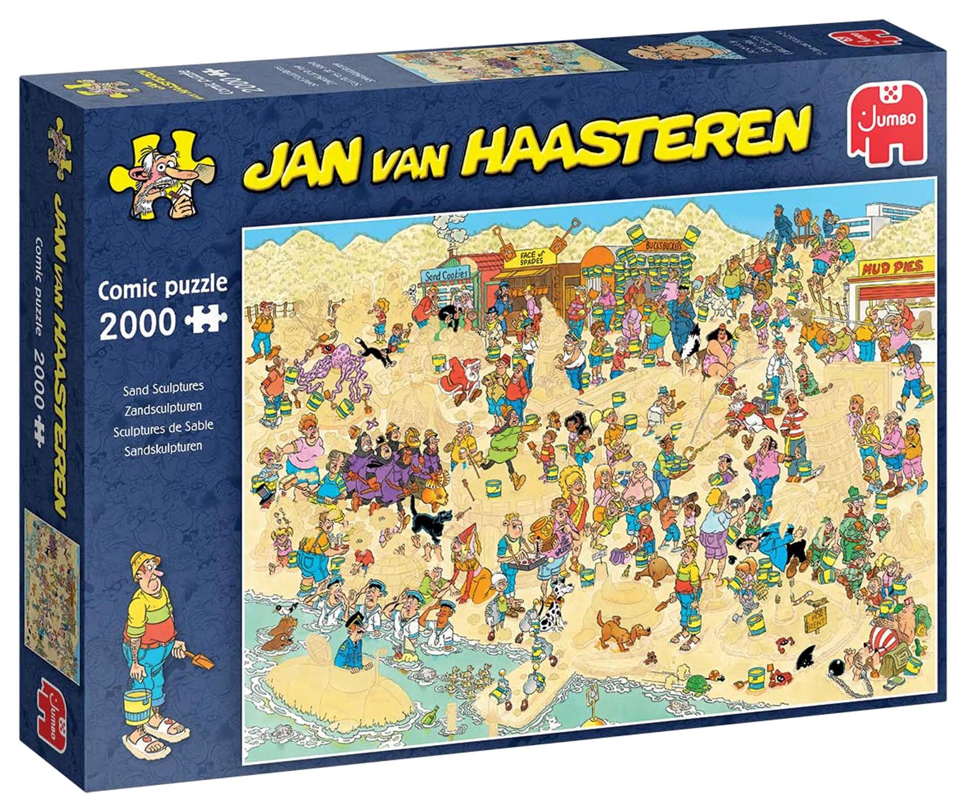 Puzzle Jan Van Haasteren: Skulpture od pijeska