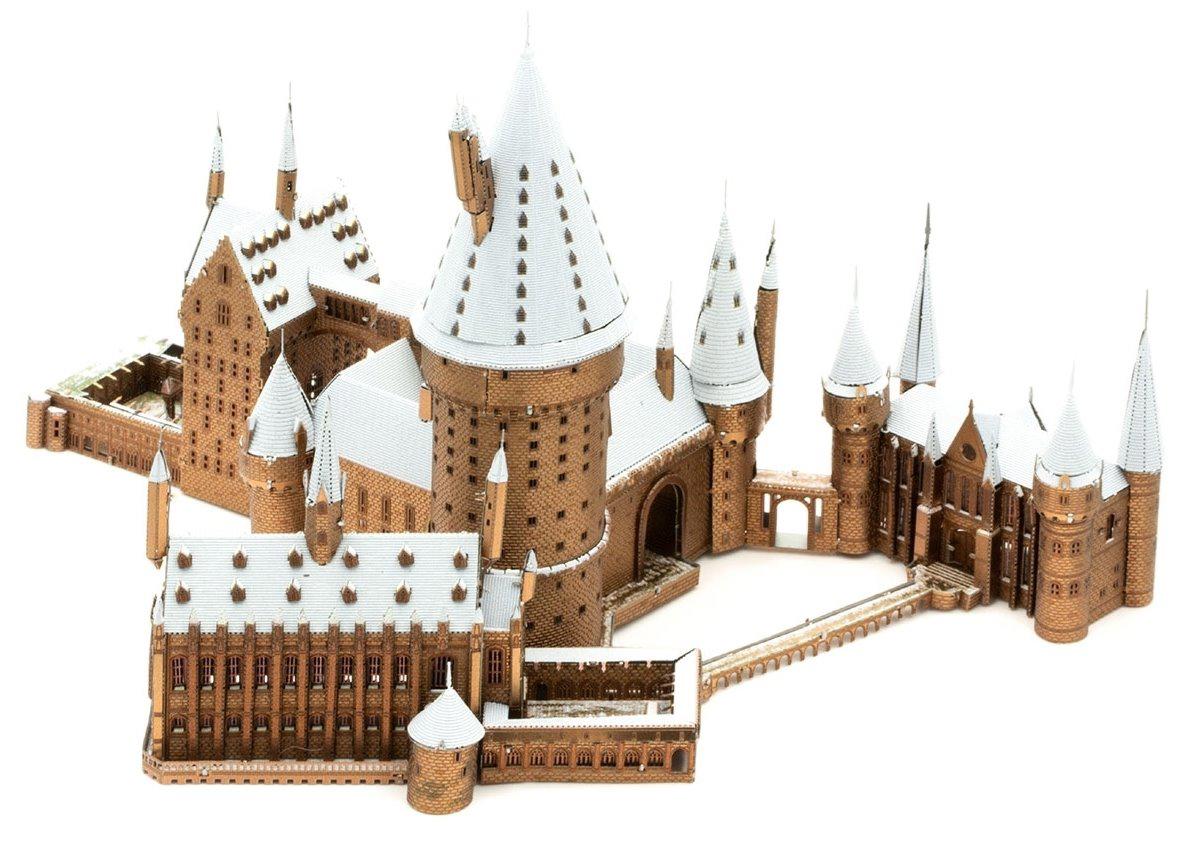 Puzzle Harry Potter: Zasněžený Bradawický hrad (ICONX)