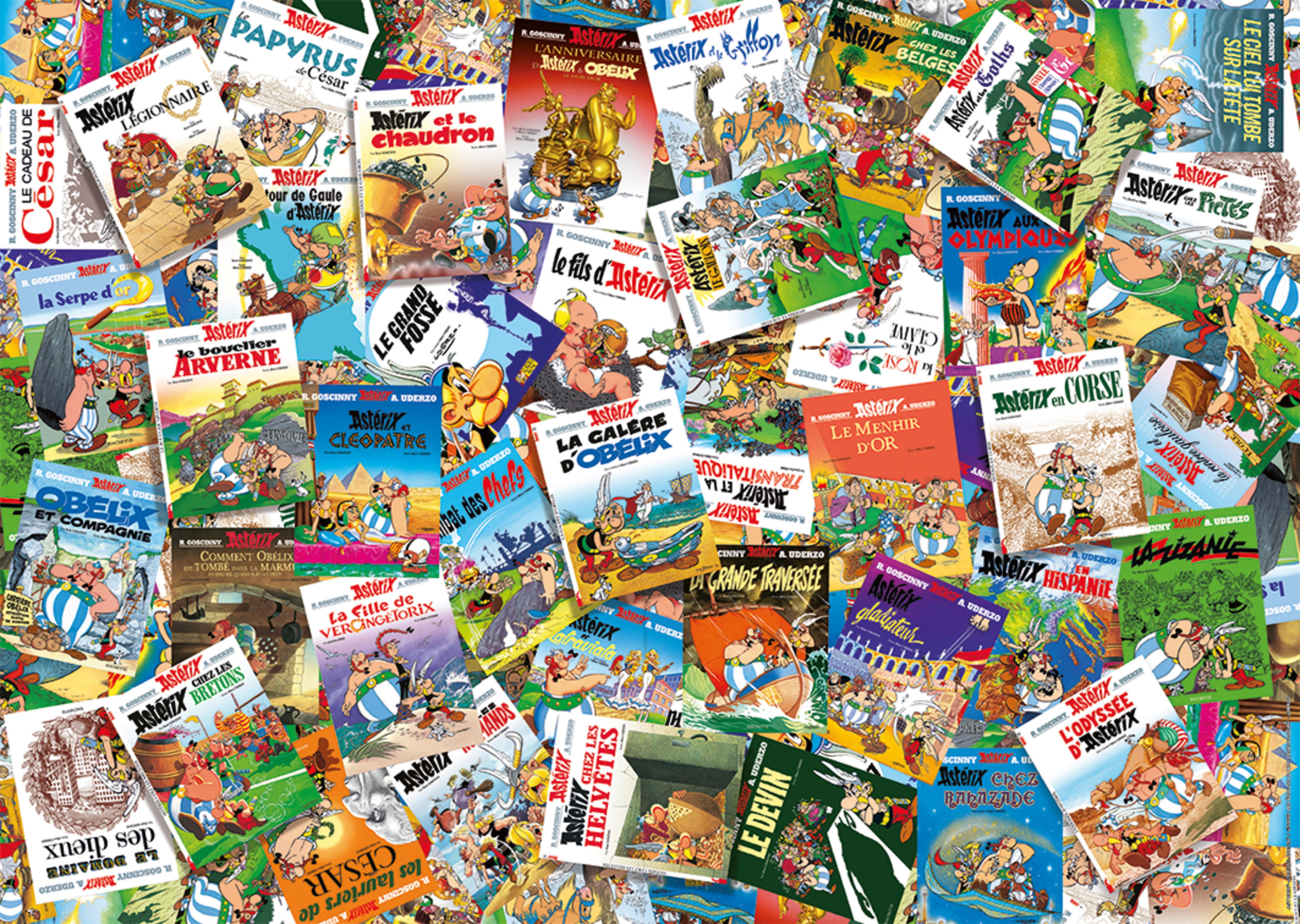 Puzzle Asterix albums